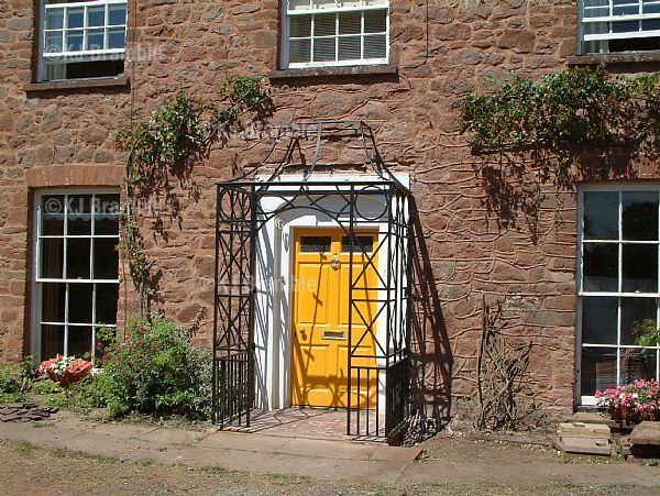 Iron Front Door Porch,Somerset